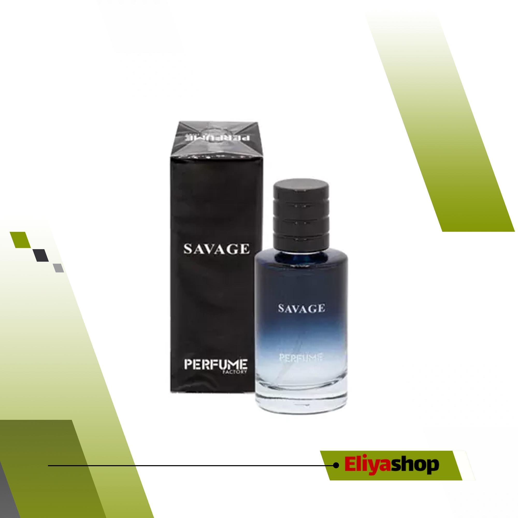 ادکلن مینیاتوری مردانه ساواج برند پرفیوم فکتوری حجم ۳۰ میل Savage Perfume Factory